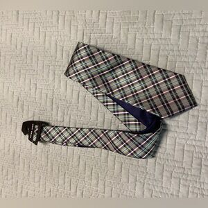 Men’s New Tommy Hilfiger Extra Long 100% SILK Tie Multicolor Neck Tie